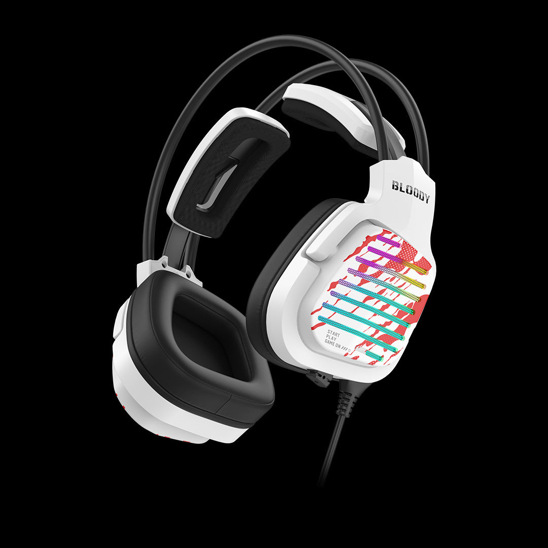Bloody Headset G565 Virtual 7.1 Surround Sound Gaming Headset Energy Black Bloody Headset G565 Virtual 7.1 Surround Sound Gaming Headset Energy Black
